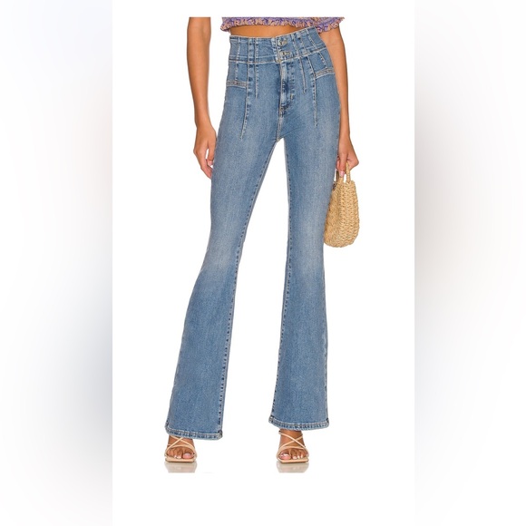 We the free jayde high waist flare jeans - Picture 6 of 7